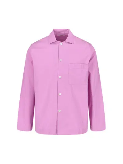 Tekla Pyjama Shirt In Pink