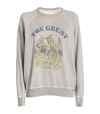 The Great The College Sweatshirt In Gray