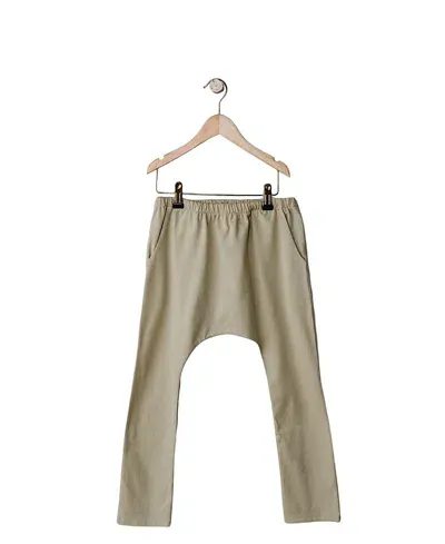 The Simple Folk Unisex Harem Trouser - Big Kid In Sand