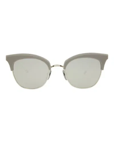 Thom Browne Cat Eye-frame Acetate Sunglasses In Grey