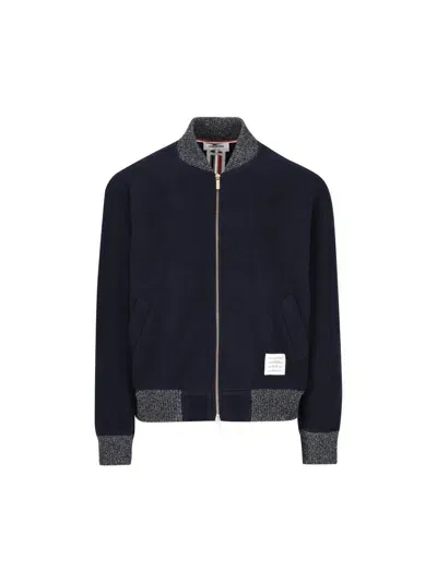 Thom Browne Coats & Jackets In Blue