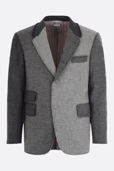 Thom Browne Coats & Jackets In Grey