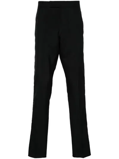 Thom Browne Skinny Trousers In Black