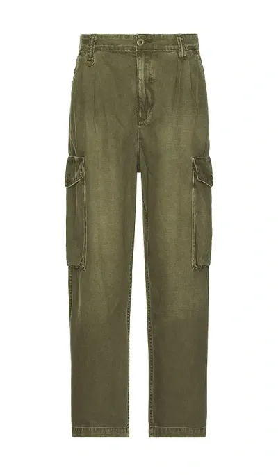 Thrills Issued Big Slacker Cargo Pant In Army