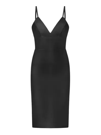 Tia Dorraine Women's Bold Simplicity Midi Dress - Black