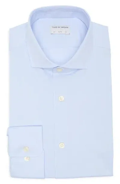 Tiger Of Sweden Farrell 5 Button-up Shirt In 201-pale Blue