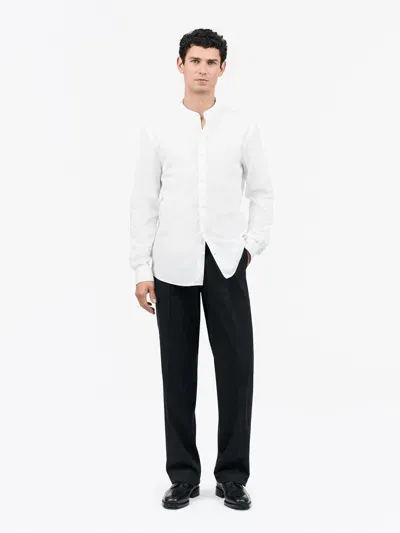 Tiger Of Sweden Spenser Shirt In 090 Pure White