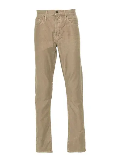 Tom Ford Halbhohe Slim-fit-hose In Beige