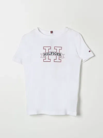 Tommy Hilfiger T-shirt  Kids Color White In Weiss