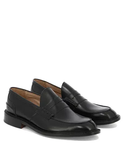 Tricker's "james" Loafers In Black