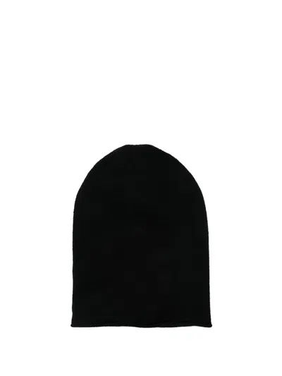 Uma Wang Soft Hat Woman Black In Cashmere