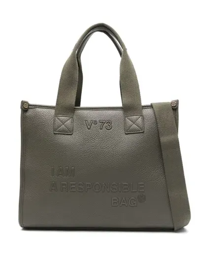 V73 Responsibility Now Handbag In Green