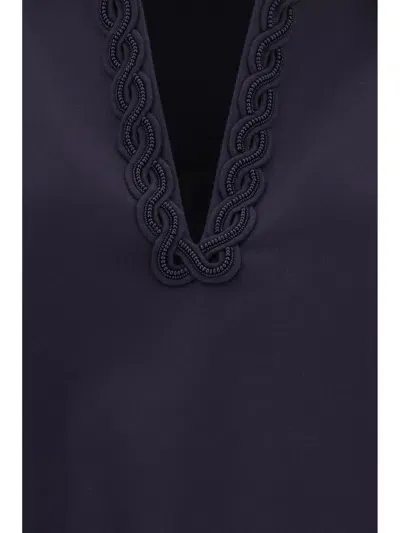 Valentino Top In Navy