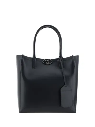 Valentino Garavani Tote N/s In Black