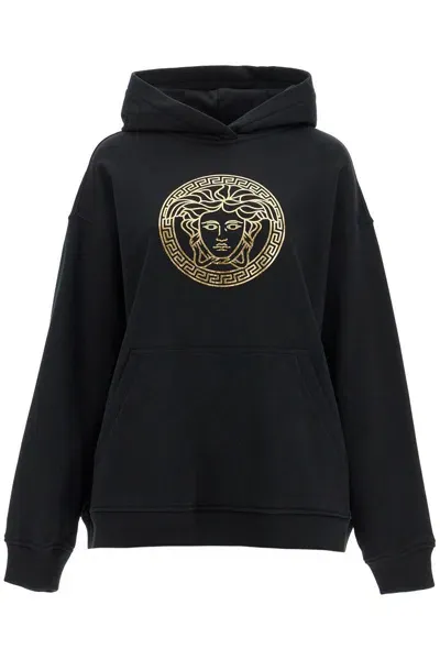 Versace Sweaters In Black