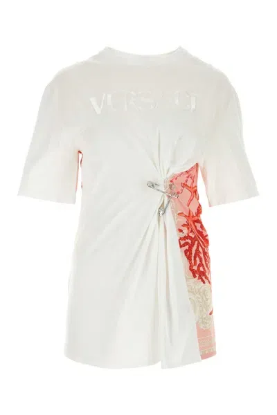 Versace White Cotton T-shirt