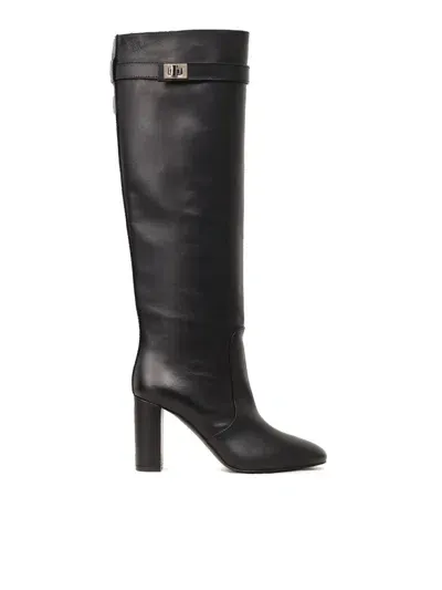 Via Roma 15 770 Belted Boots In Black