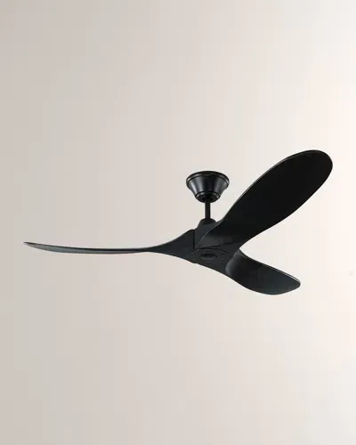 Visual Comfort Fans 52" Maverick Ii Ceiling Fan In Black Matte