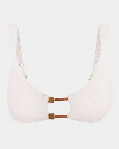 Vix Firenze Aika Erin Bikini Top In White