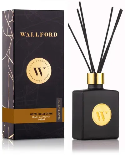 Wallford Home Fragrance Hotel Collection Reed Diffuser In Black