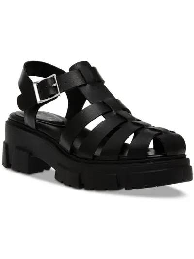 Wild Pair Heraa Fisherman Lug Sole Sandals, Created For Macy's In Black