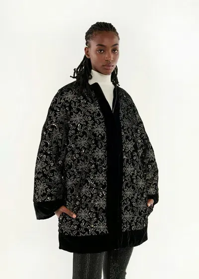 Wild Rayon Jacket In Black