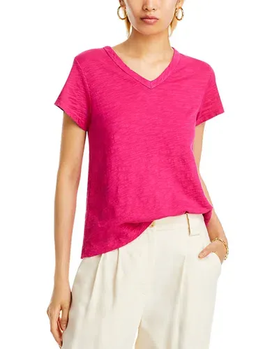 Wilt V-neck Tee In Azalea