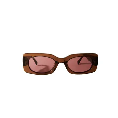 Wolfspout Women's Pink / Purple / Brown Iris - Velvet Urchin Sunglasses In Pink/purple/brown