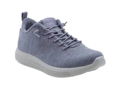 Woolloomooloo Cheviot Merino Wool Sneaker In Grey