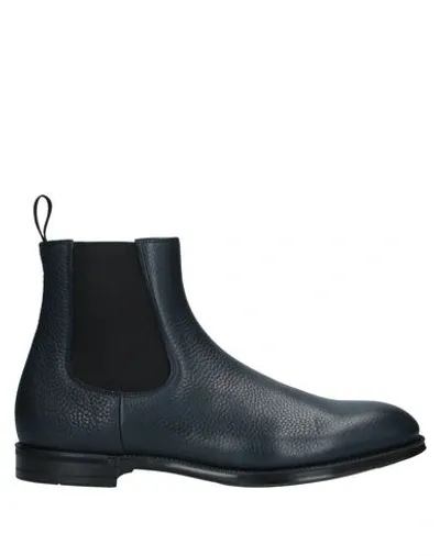 Doucal's Ankle Boots In Blue