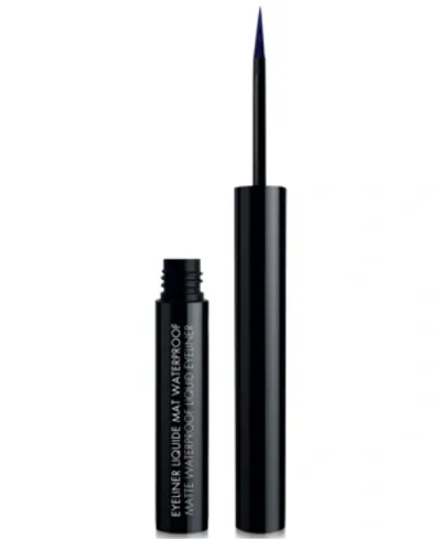 Black Up Matte Waterproof Liquid Eyeliner In Elm06 Dark Blue