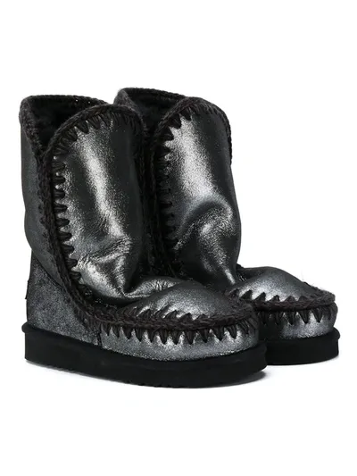 Mou Teen Eskimo Boots In Black