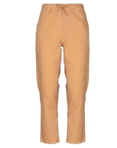 Semicouture Pants In Yellow