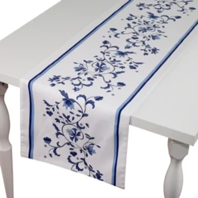 Portmeirion Blue Portofino 72" Table Runner In Multi