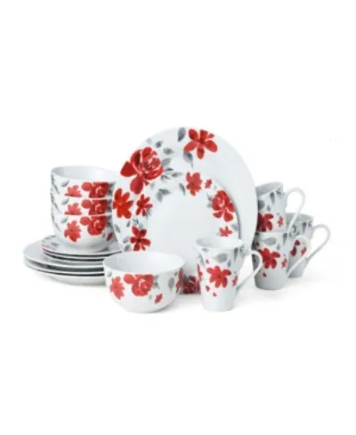 Pfaltzgraff Liana 16 Pc Dinnerware Set In Floral Decal