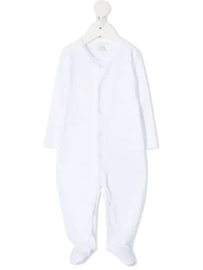 Marie-chantal Babies' Angel Wings Pajamas In White