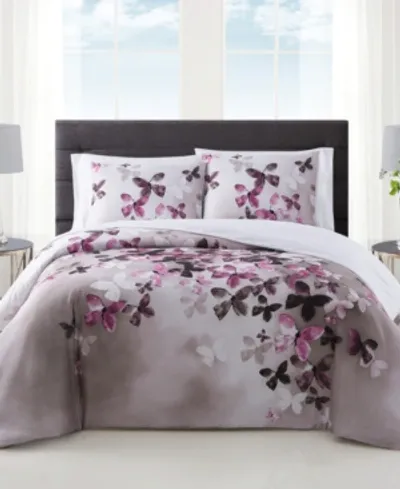 Vince Camuto Home Vince Camuto Lissara 3 Piece Duvet Set, King In Multi