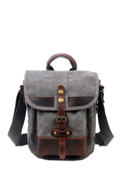 Tsd Valley Trail Crossbody Bag In Gray