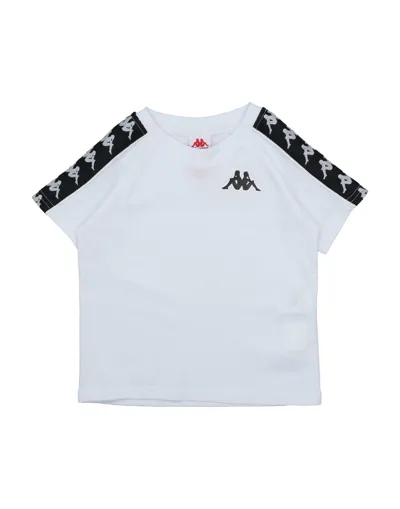 Kappa Kids' T-shirts In White