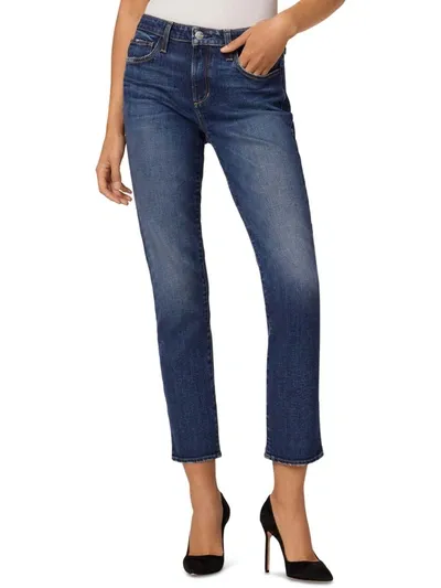 Joe's Womens Denim Straight Leg Cigarette Jeans In Blue