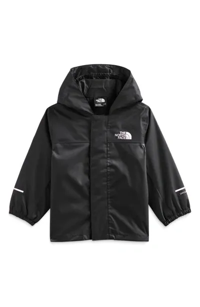 The North Face Babies' Antora Waterproof Recycled Polyester Rain Jacket In Tnf Black