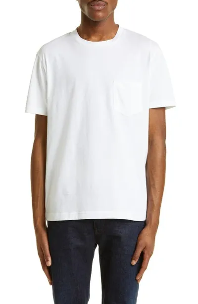 Sunspel Men's Riviera Crewneck T-shirt In White