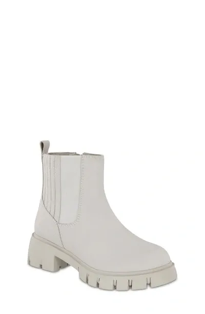 Mia Kids' Virjinia Lug Boot In Off White