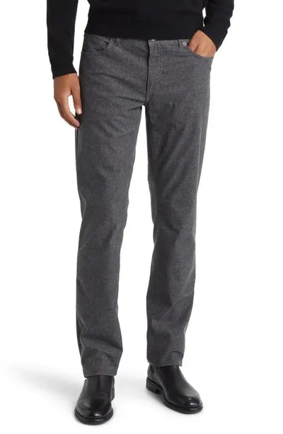 Brax Cooper Flex Five-pocket Straight Leg Pants In Graphite