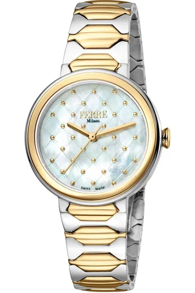 Ferre Milano Women's Fashion 32mm Quartz Watch In Gold