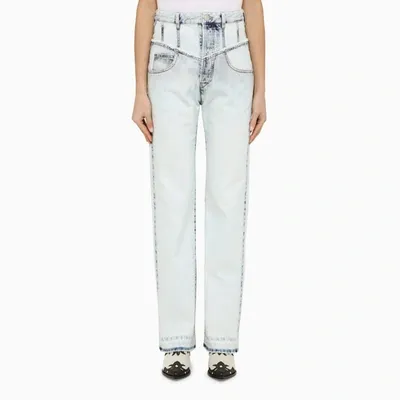 Isabel Marant Light Blue Cotton Denim Jeans