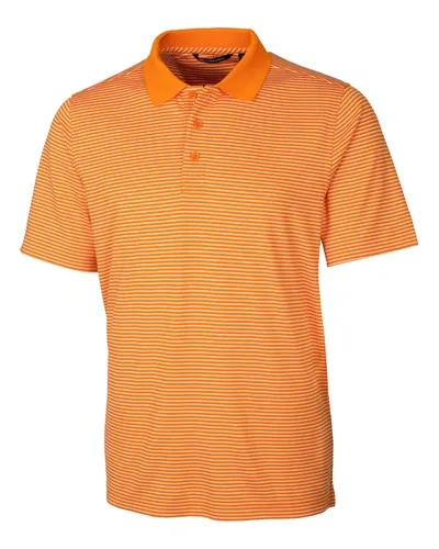 Cutter & Buck Forge Tonal Stripe Stretch Mens Polo Shirt In Multi