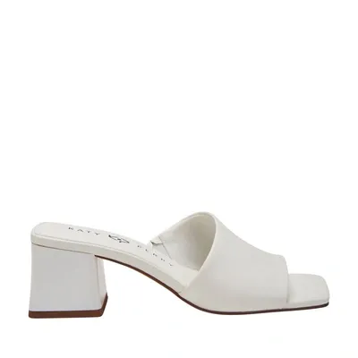 Katy Perry The Gemm Slide Sandal In Optic White