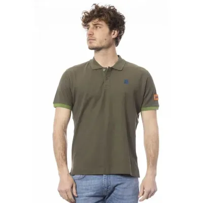 Invicta Green Cotton Polo Shirt