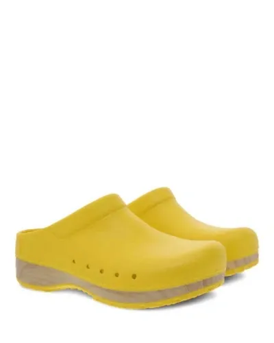 Dansko Women's Kane Eva Clog In Yellow